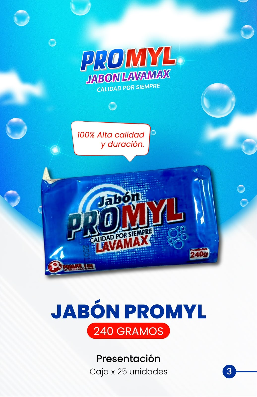 Jabón Lavamax 240 gramos